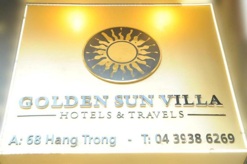 Golden Sun Villa Hotel Hanói Exterior foto